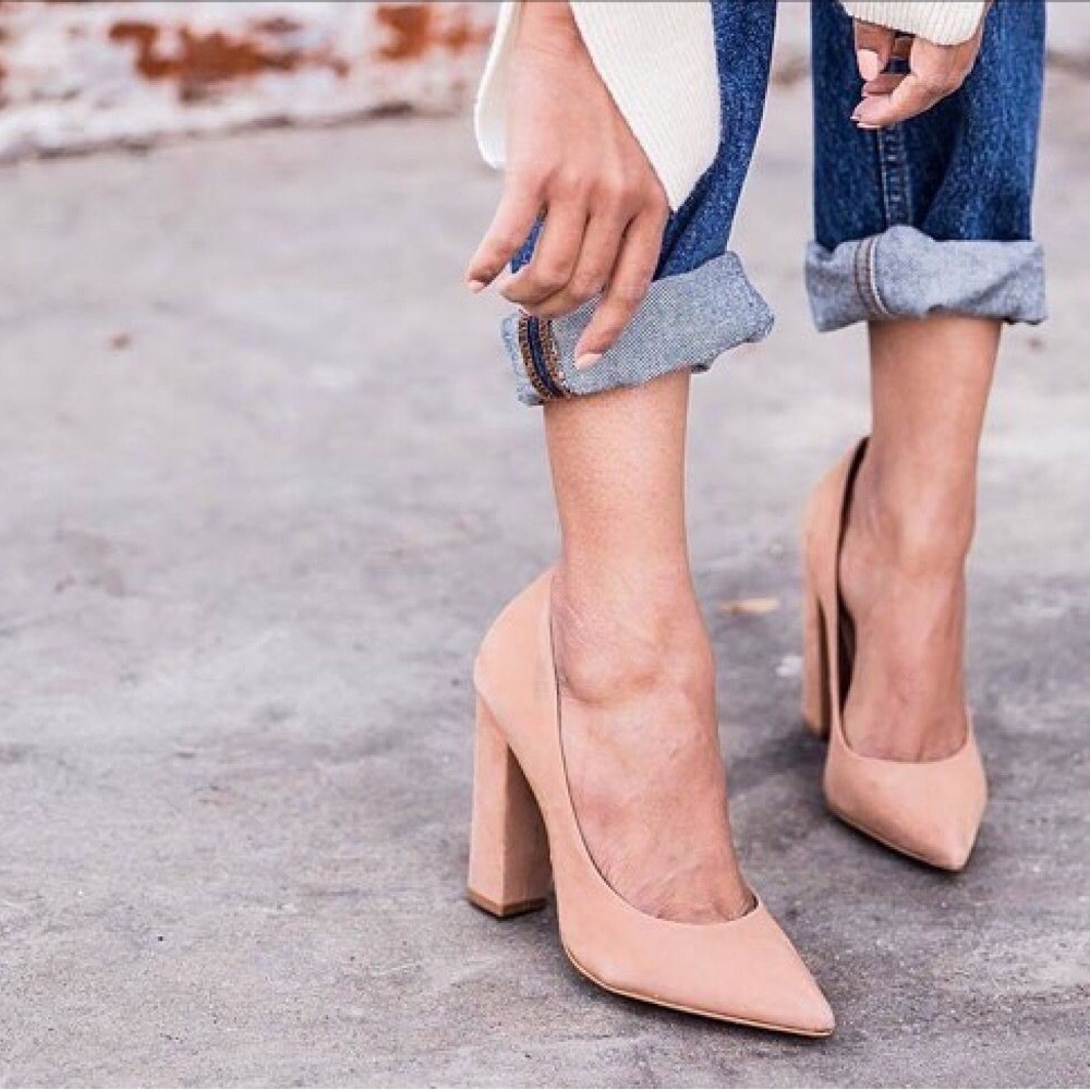 Steve Madden Nude Pink Heels